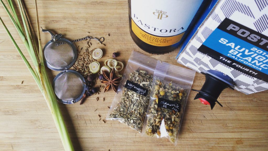 Vermouth ingredients