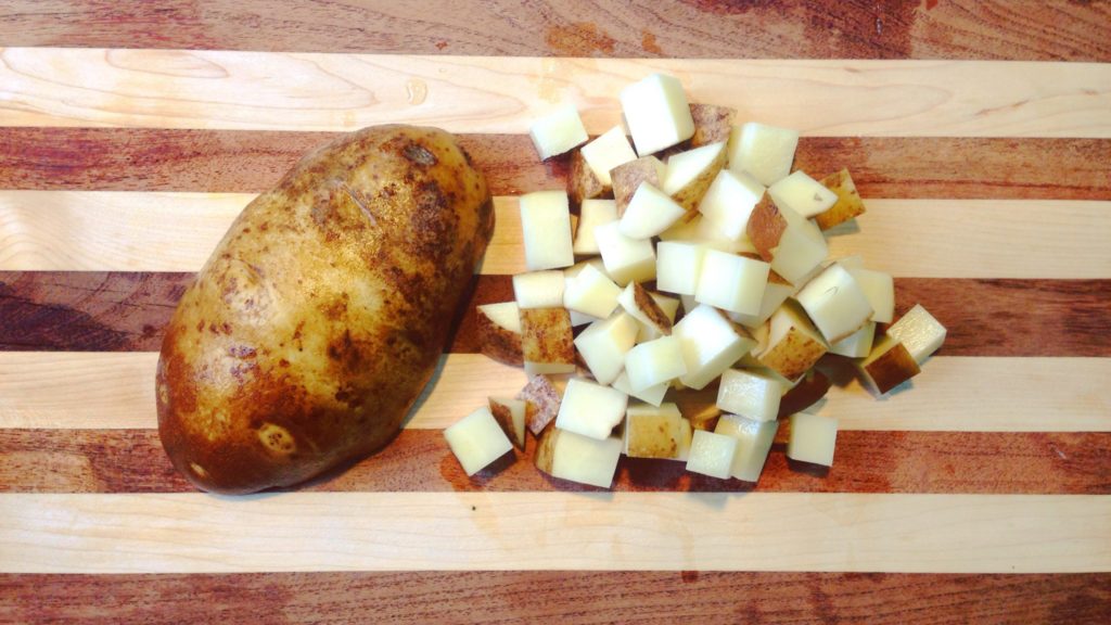 Chowder root: potato