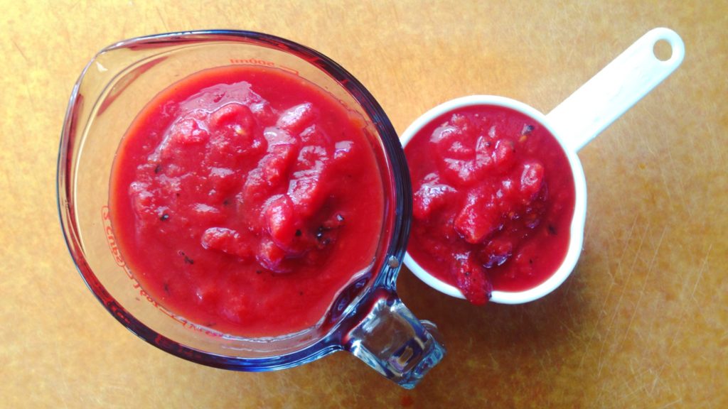 Minestrone: tomato